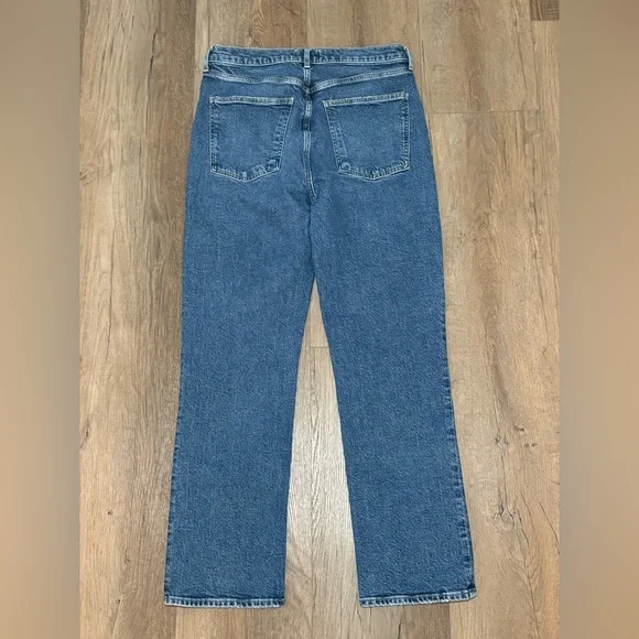 Agolde High Rise Stovepipe Jeans in Aspire - Picture 5 of 11